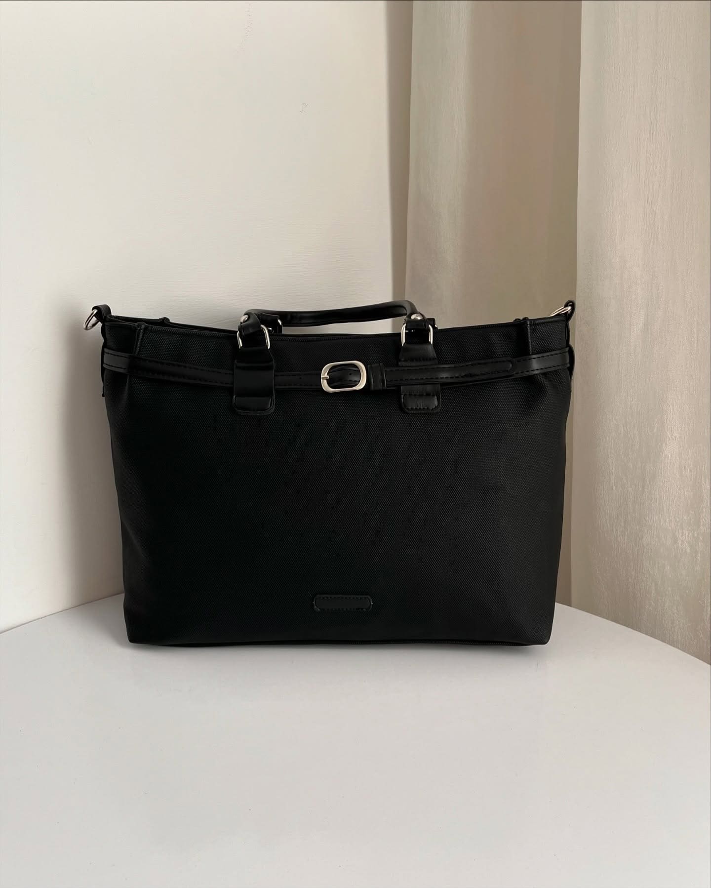 Multi Purpose Nylon Oxford Patch Tote Bag