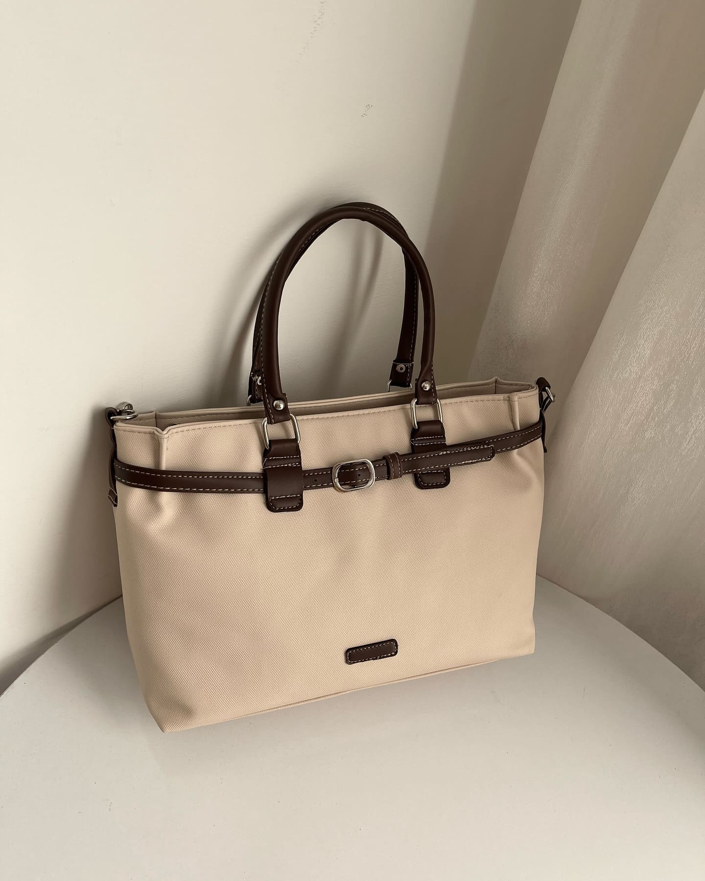 Multi Purpose Nylon Oxford Patch Tote Bag