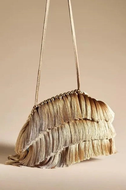 Fringed Clutch