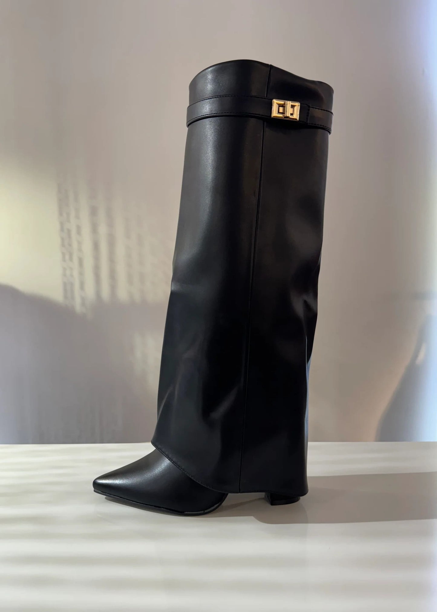 Black Heel Boots