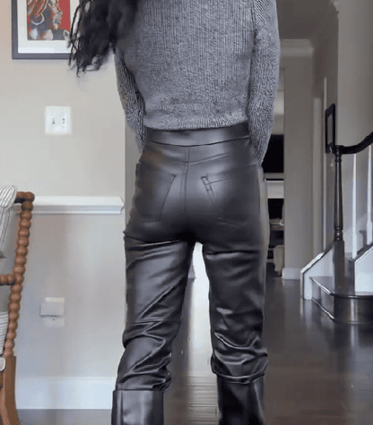 Vegan Leather Pants