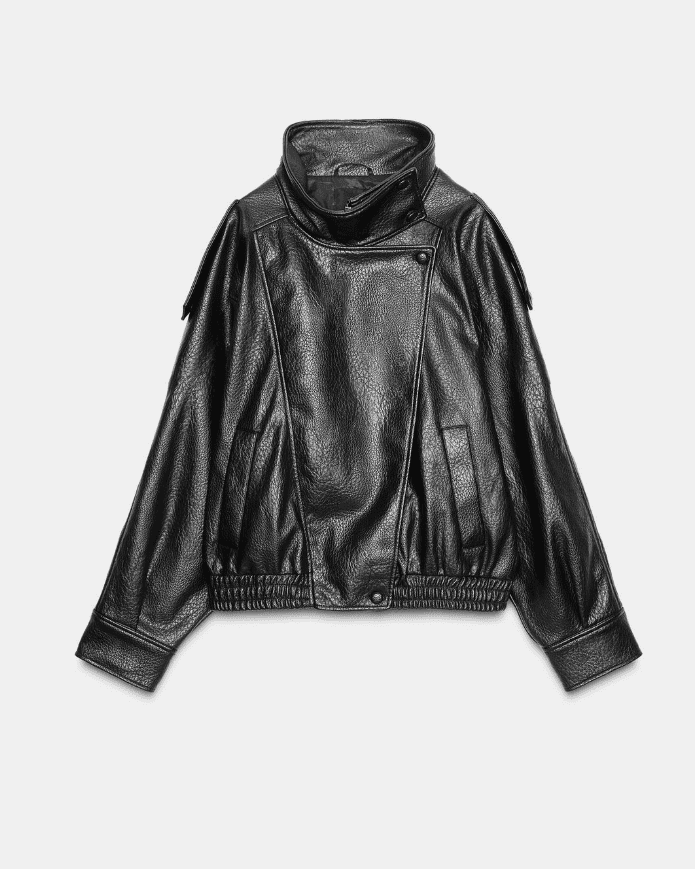 Faux Leather Jacket