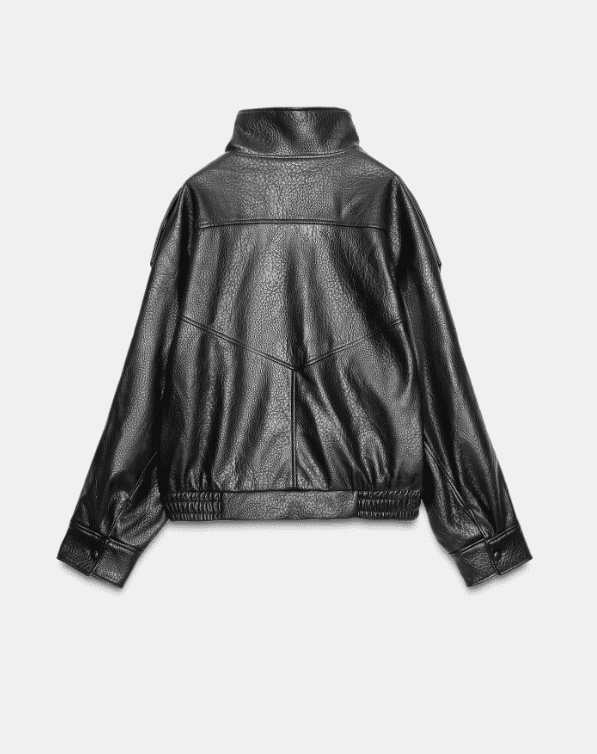 Faux Leather Jacket