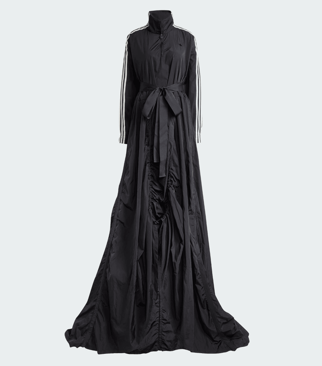 Zippered Waist-Cinching Sporty Casual Maxi Dress
