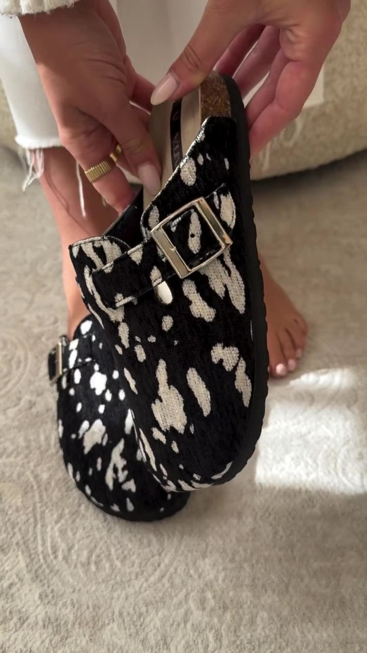 Plush Birken Half-cart And One-foot Slip