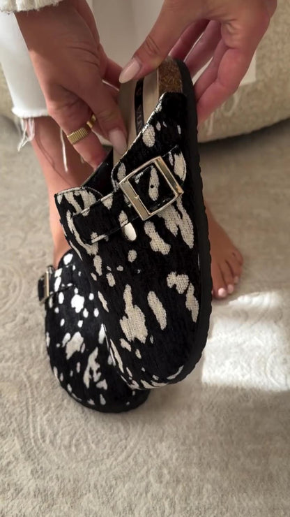 Plush Birken Half-cart And One-foot Slip
