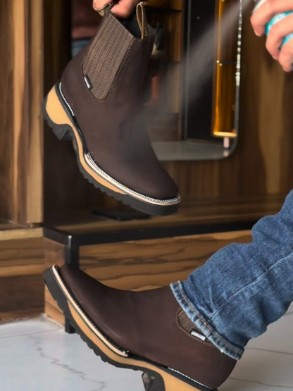Double Density Brown Boots