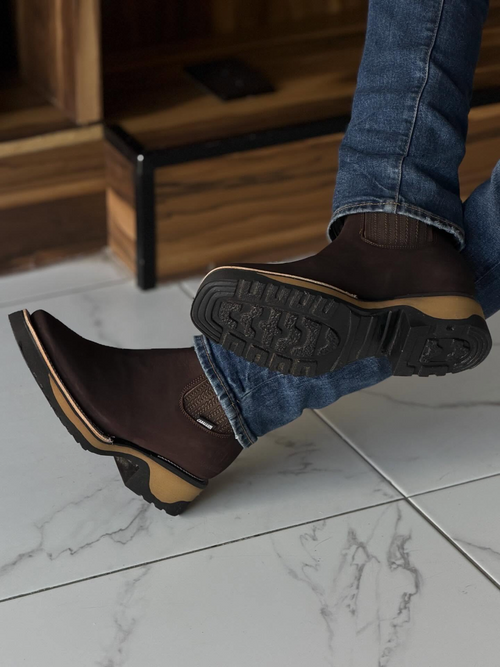Double Density Brown Boots