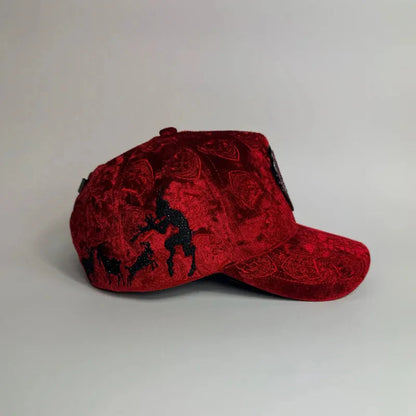 LUCIFER U2 Velvet Baseball Cap