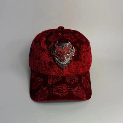 LUCIFER U2 Velvet Baseball Cap