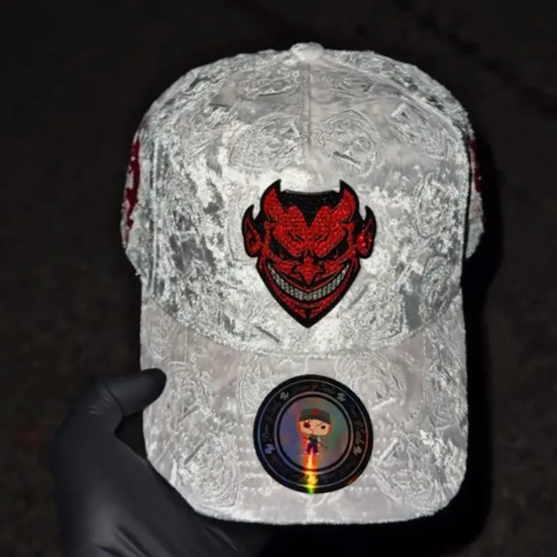 LUCIFER U2 Velvet Baseball Cap