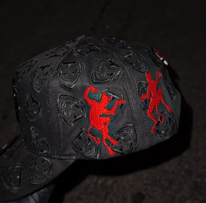 LUCIFER U2 Velvet Baseball Cap