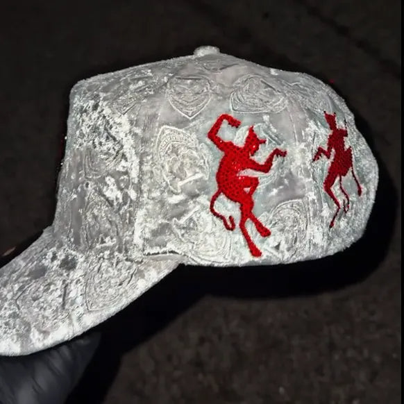 LUCIFER U2 Velvet Baseball Cap