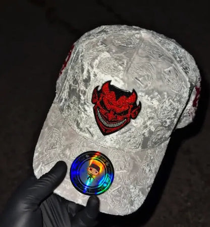 LUCIFER U2 Velvet Baseball Cap