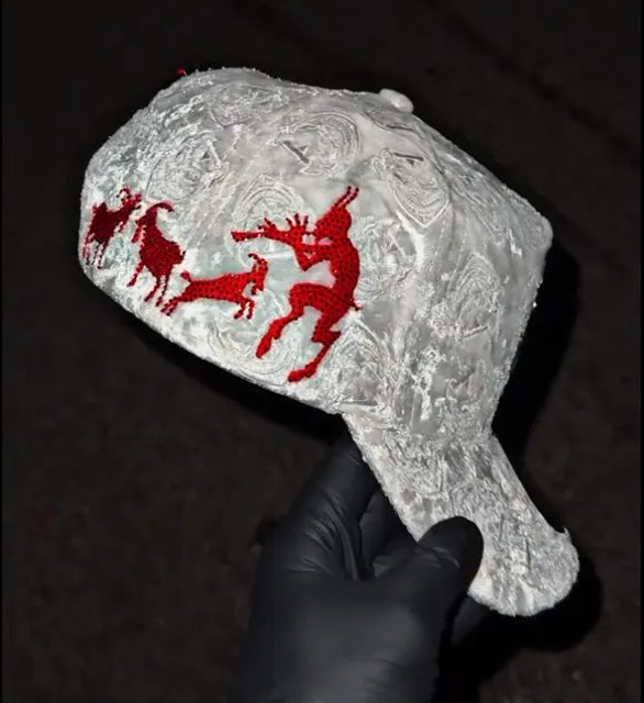 LUCIFER U2 Velvet Baseball Cap