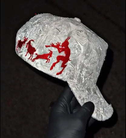 LUCIFER U2 Velvet Baseball Cap