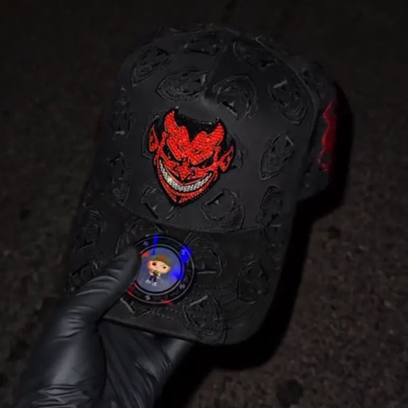 LUCIFER U2 Velvet Baseball Cap