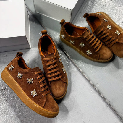 Rhinestone Sparkle Fashion Sneaker
