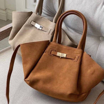 Fashion Matte Large Capacity Handbag Shoulder Bag