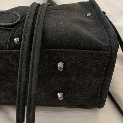 Vintage Pillow Bag Shoulder Bag Large Capacity Underarm Bag