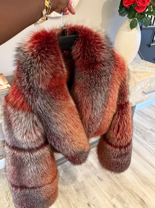 （Free shipping）Plush Coat