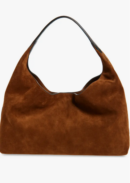 Chic Suede Shoulder Bag