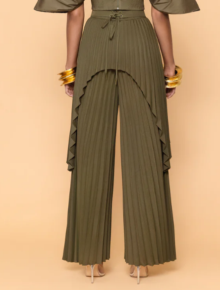 Statement Pleated Trousers