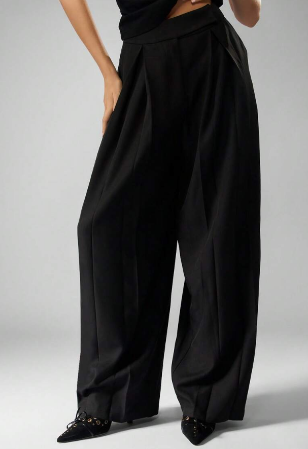 Chic Loose Black Pants